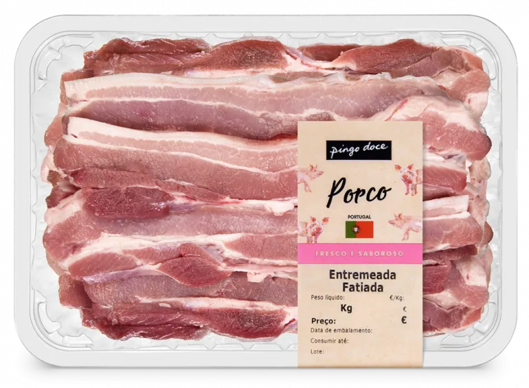 Entremeada de Porco Embalada