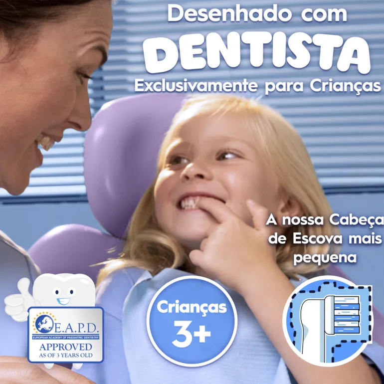 Escova de Dentes Elétrica Vitality Infantil +3 Anos Frozen