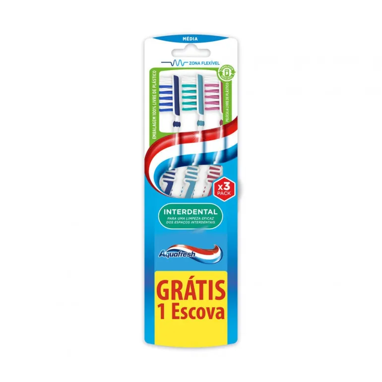 Escovas de Dentes Interdental Médias 2+1 Grátis