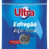 Esfregão Aço Inox 4 un