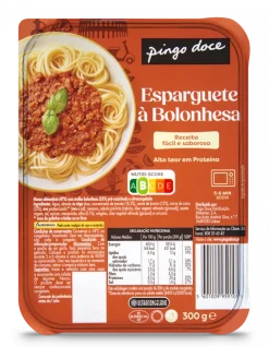 Esparguete à Bolonhesa Congelado