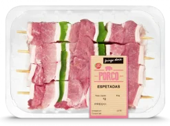 Espetadas de Porco Embaladas