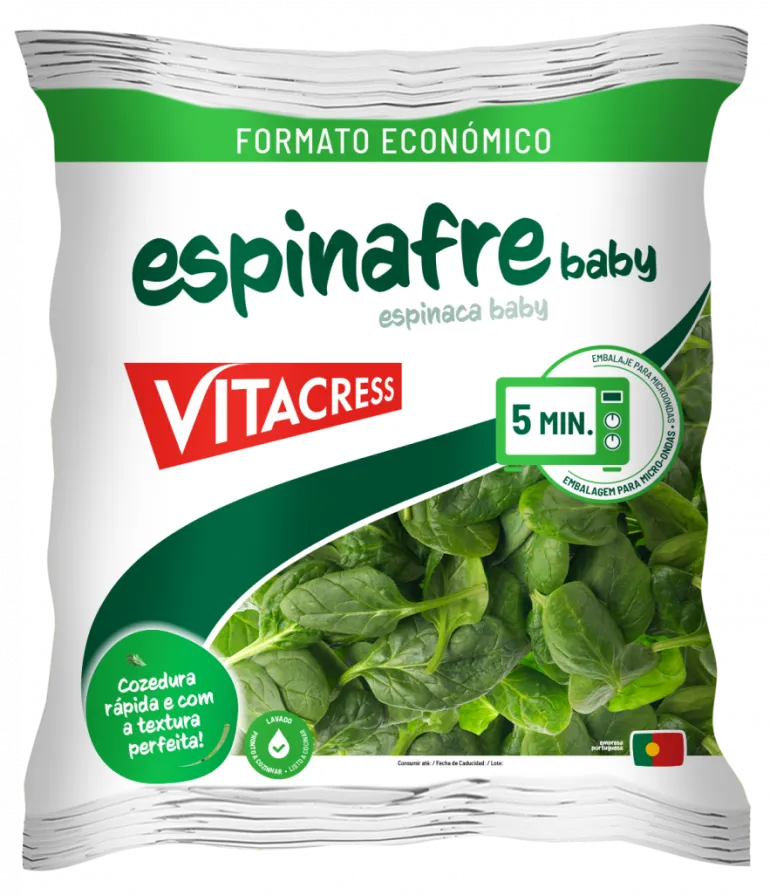 Espinafres Baby Embalados