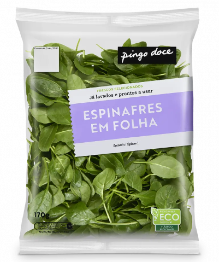 Espinafres Embalados