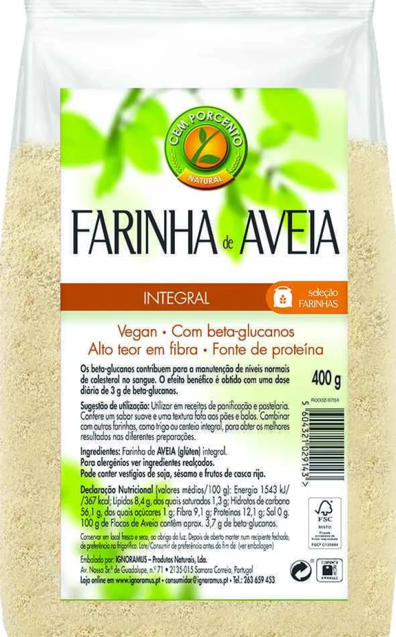 Farinha de Aveia Integral