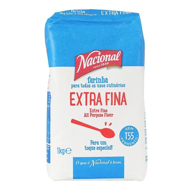 Farinha de Trigo Extra Fina Tipo 55 sem Fermento