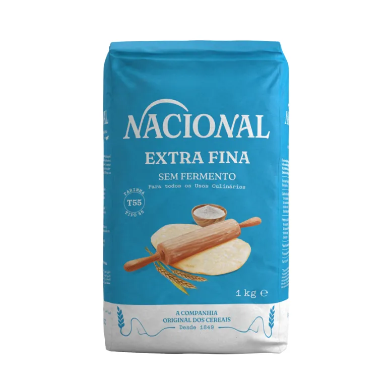 Farinha de Trigo Extra Fina Tipo 55 sem Fermento