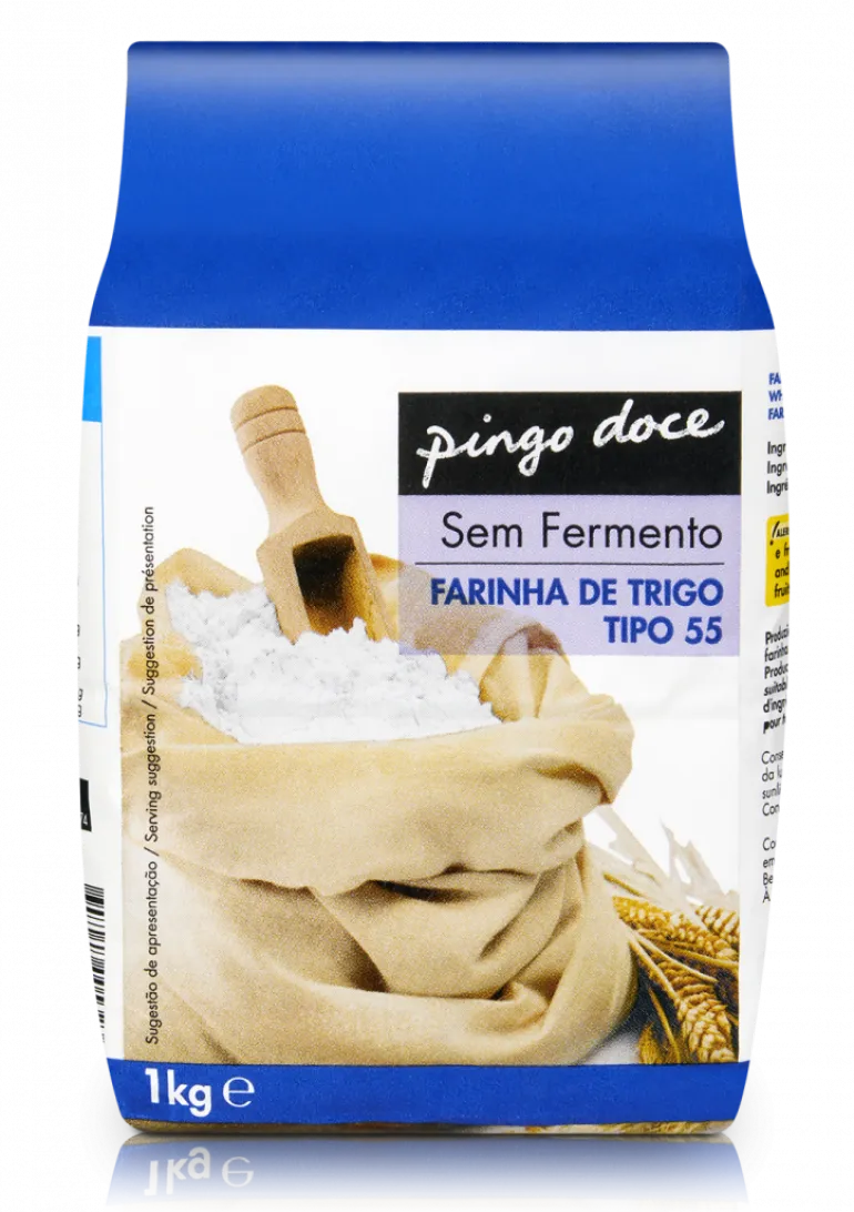 Farinha de Trigo Tipo 55 sem Fermento