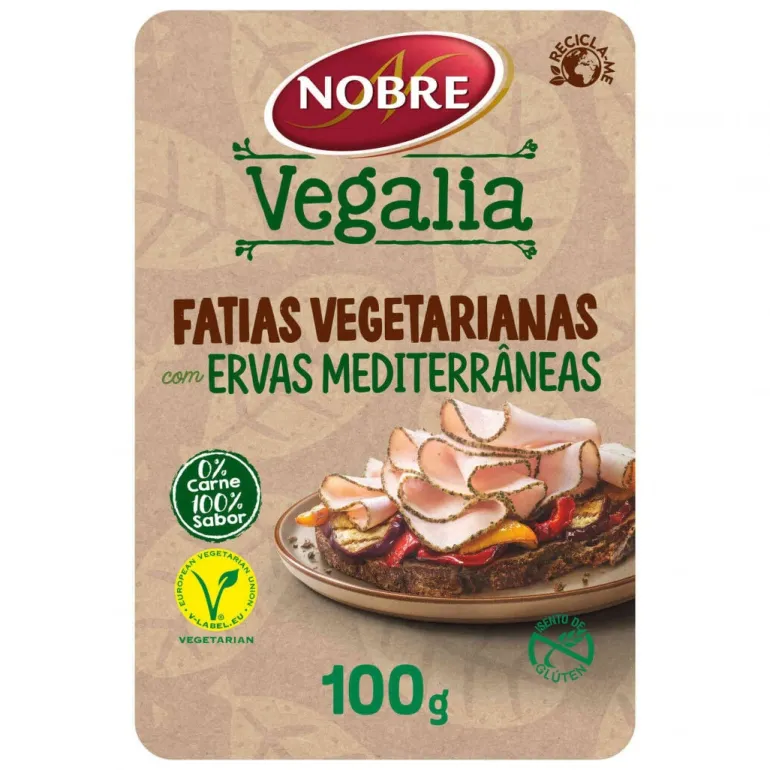Fatias Vegetarianas com Ervas Mediterrâneas