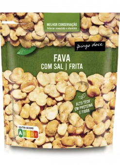 Fava Frita com Sal