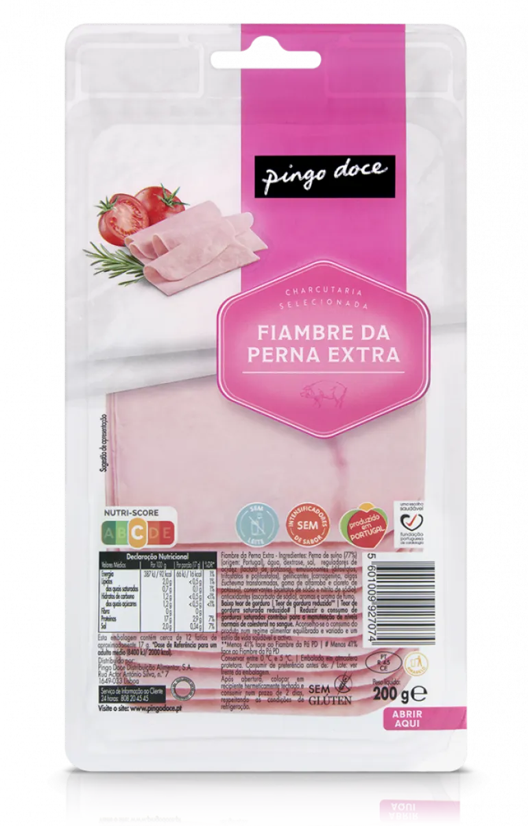Fiambre da Perna Extra Fatiado