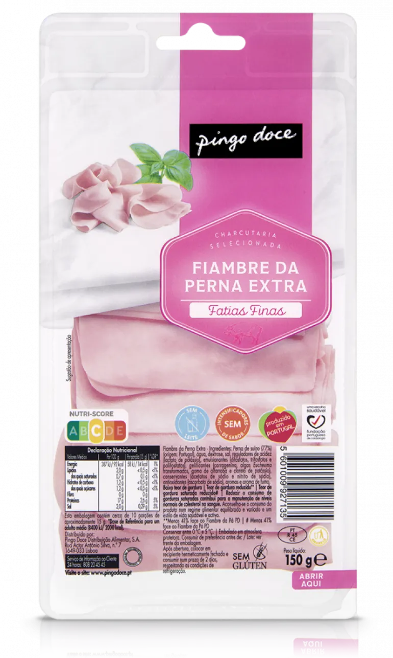 Fiambre da Perna Extra Fatias Finas