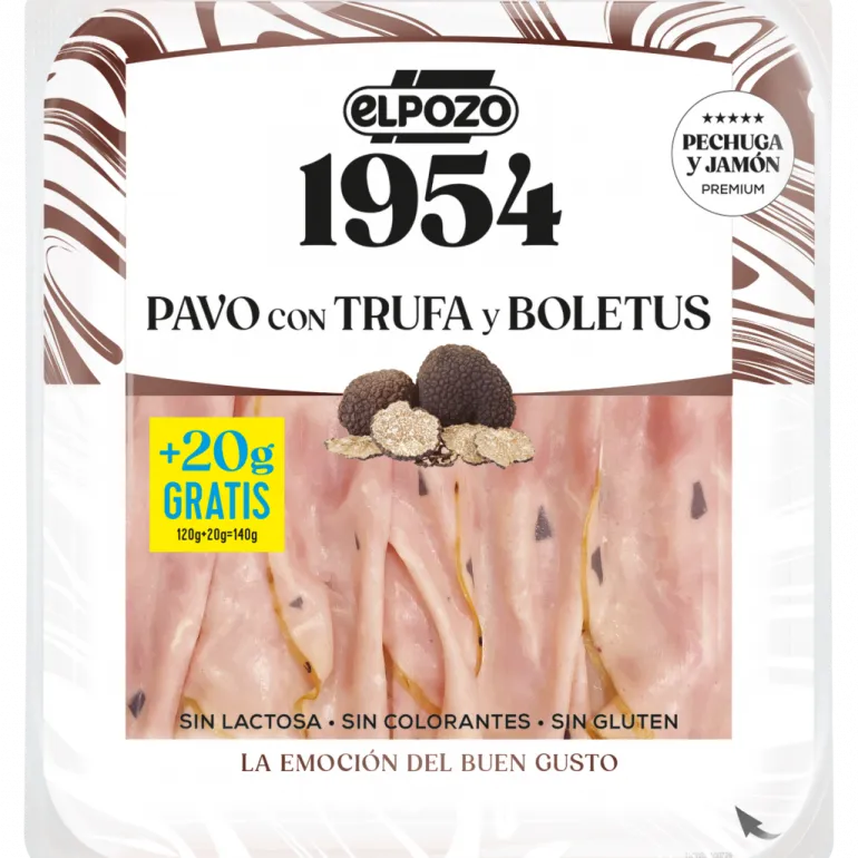 Fiambre de Peru com Trufa e Boletus Fatias