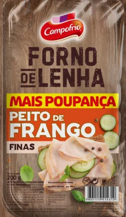 Fiambre Peito de Frango Forno a Lenha