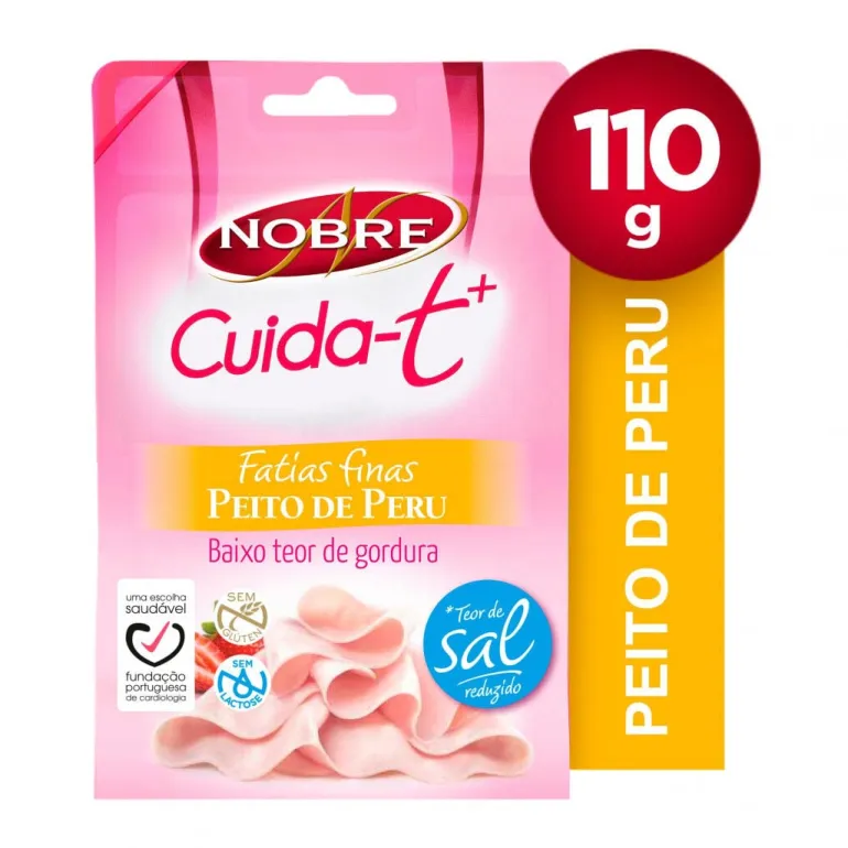 Fiambre Peito de Peru Fatias Finas Cuida-t+