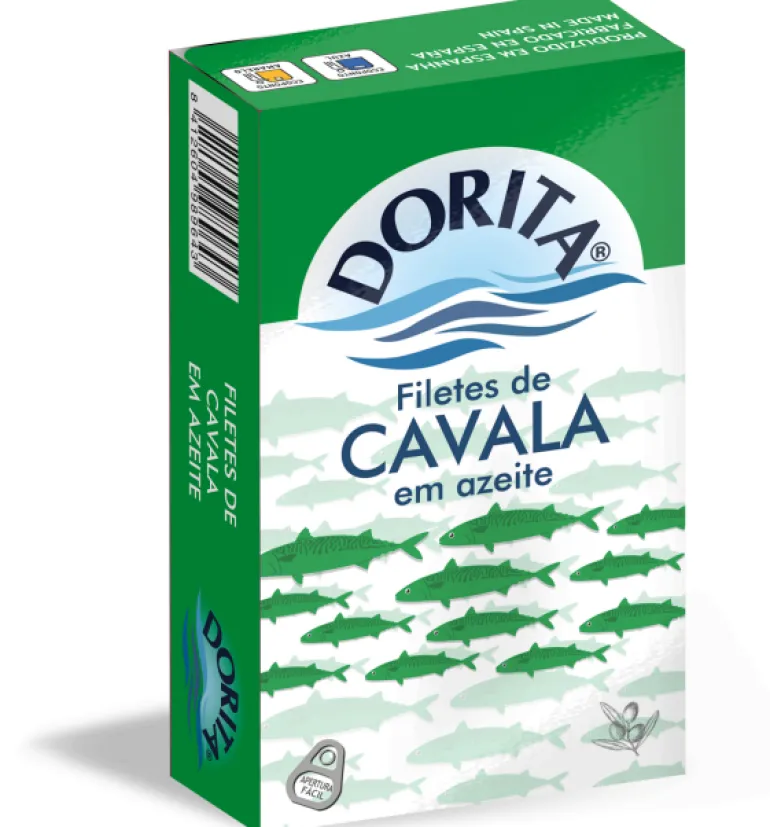 Filetes de Cavala em Azeite