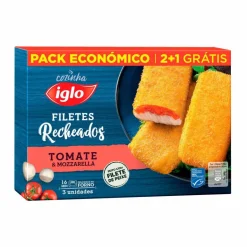 Filetes Recheados com Tomate e Mozzarella