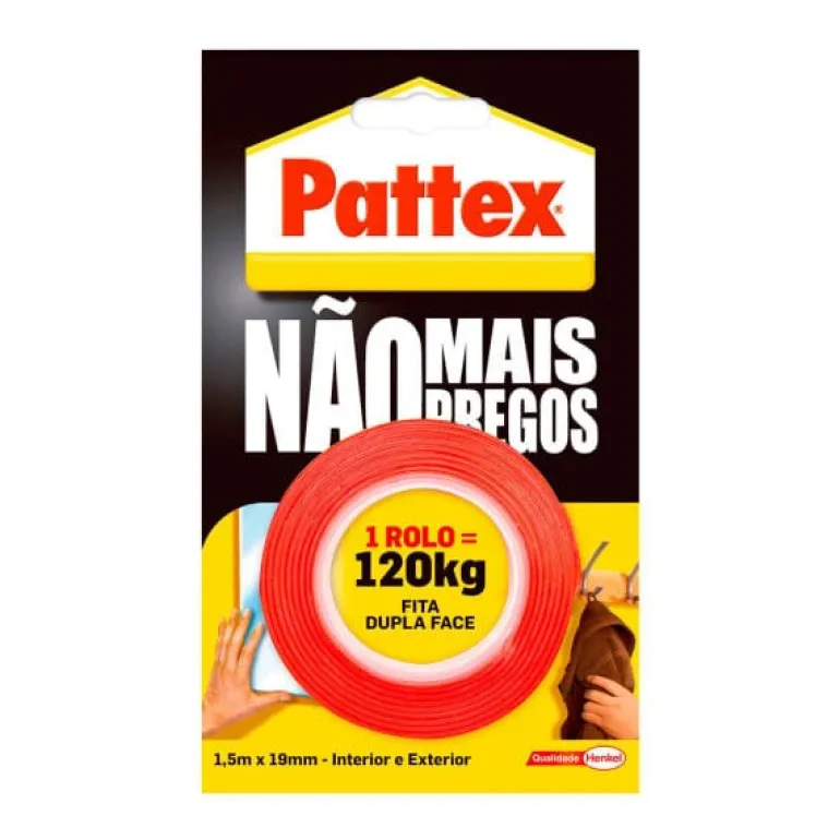 Fita Dupla Face Não Mais Pregos
