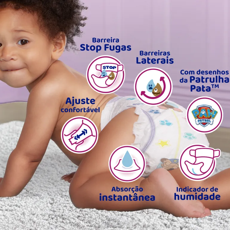 Fraldas Activity Extra T6+ 14-19kg