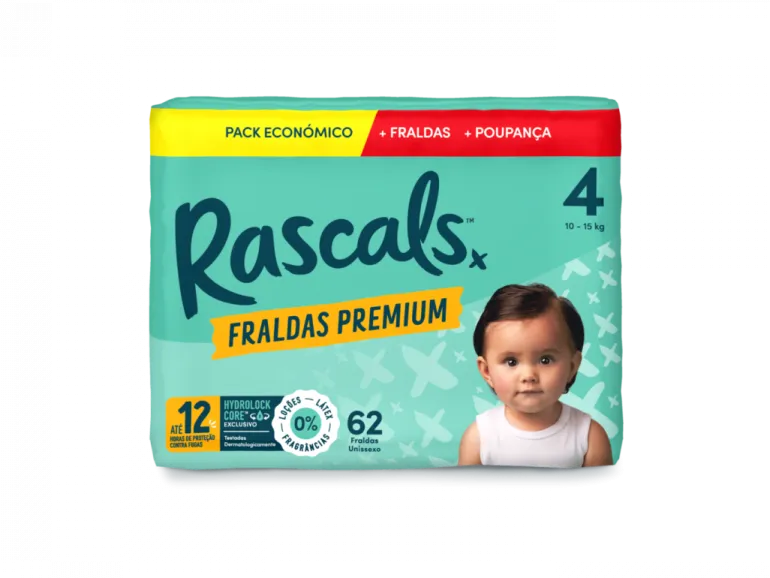 Fraldas Bebé 10-15kg T4 Big Pack