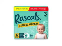 Fraldas Bebé 6-11kg T3 Big Pack