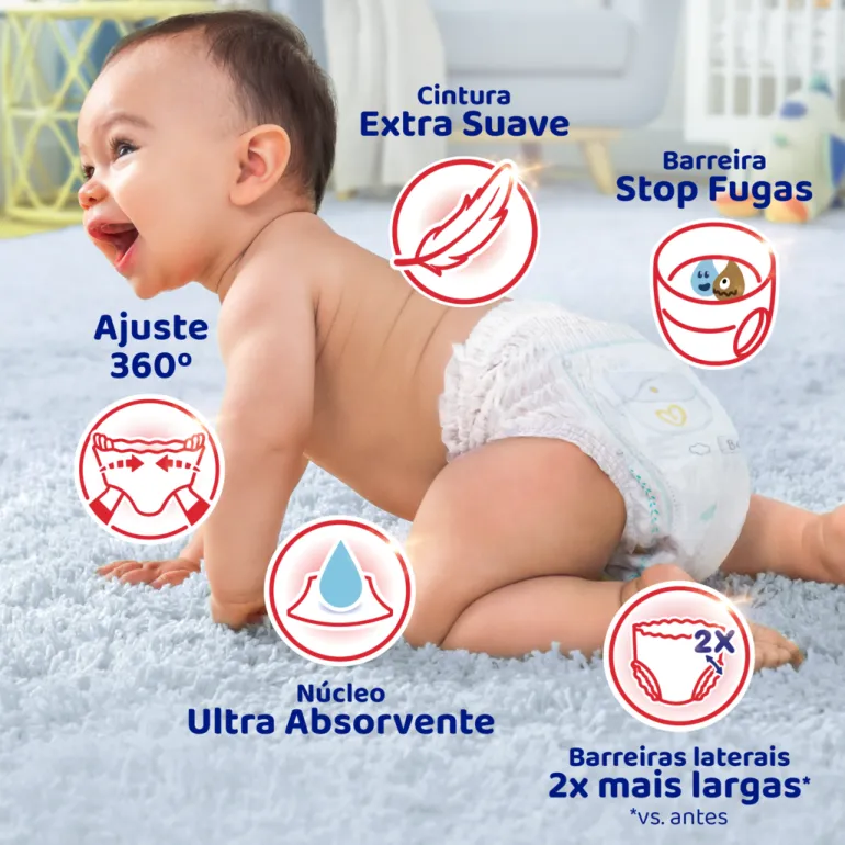 Fraldas Cueca Pants T5 11-17kg