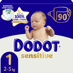 Fraldas Sensitive T1 2-5kg