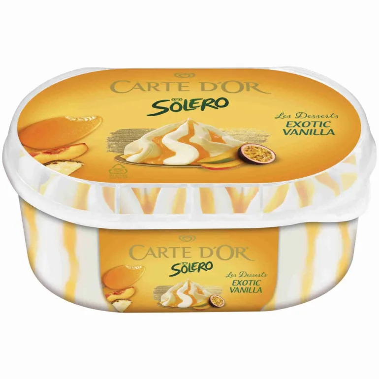 Gelado Baunilha Exótica Solero Les Desserts