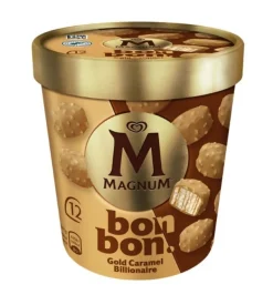Gelado Bombom Gold Caramel Billionaire
