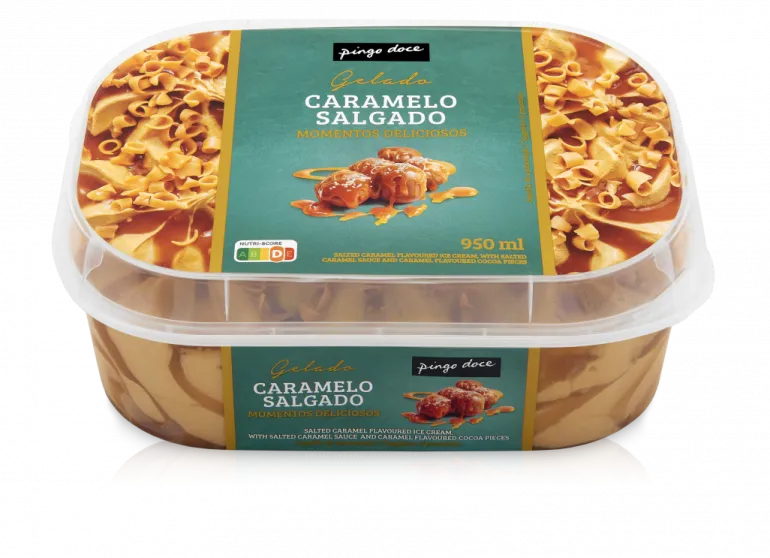 Gelado Caramelo Salgado