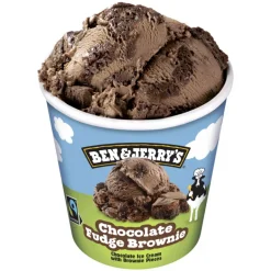 Gelado Chocolate Fudge Brownie