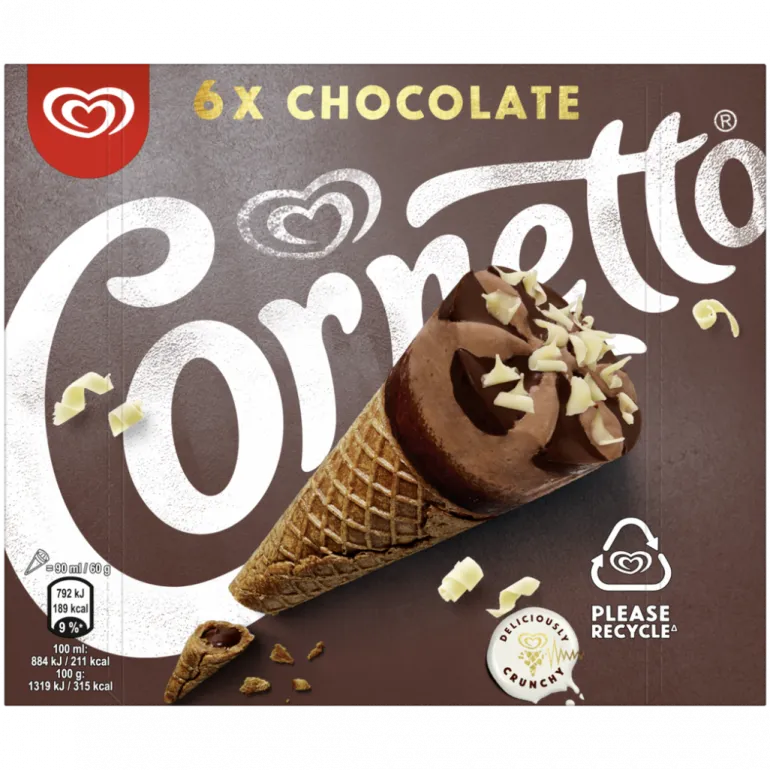 Gelado Cone de Chocolate