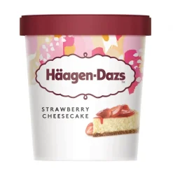 Gelado de Cheesecake Morango