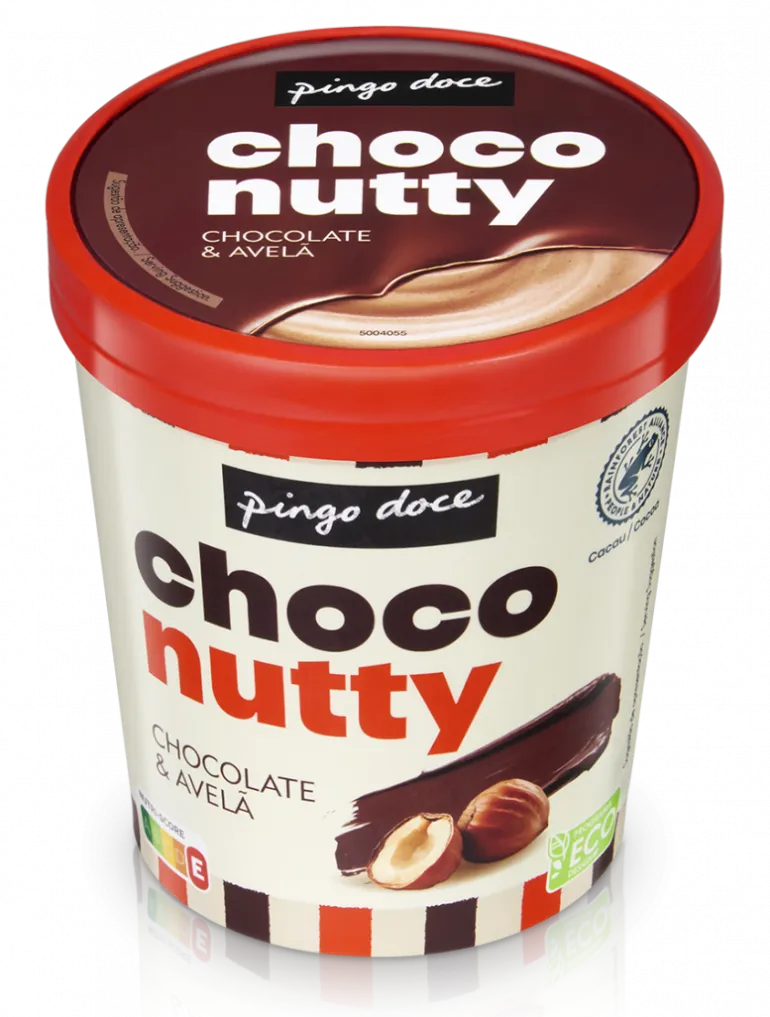 Gelado de Chocolate e Avelã Choco Nutty