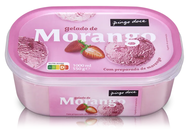 Gelado de Morango