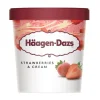 Gelado de Morango e Nata