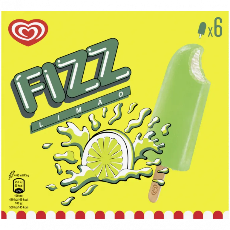 Gelado Fizz Limão
