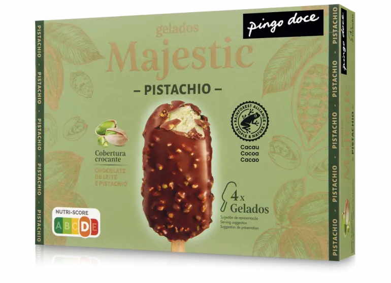 Gelado Majestic Pistáchio