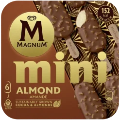 Gelado Mini Chocolate e Amêndoas
