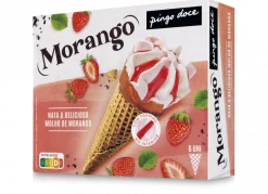 Gelados Cones Morango