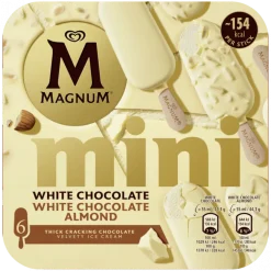 Gelados Mini Chocolate Branco e Amêndoa