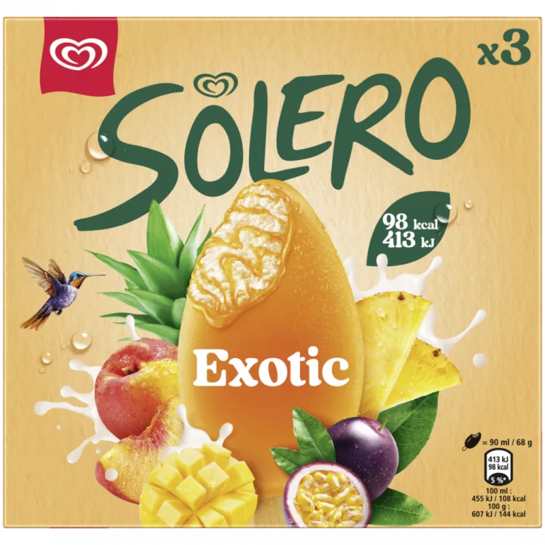 Gelado Solero Exótico