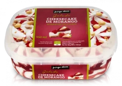Gelado Strawberry Cheesecake