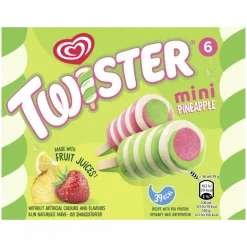 Gelado Twister Mini Ananás