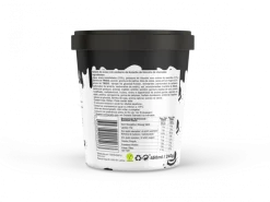 Gelado Vegan de Baunilha com Cookie