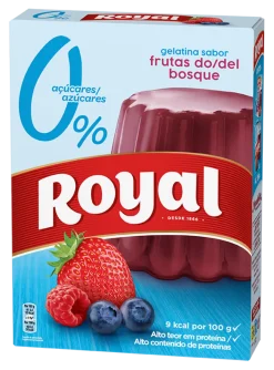 Gelatina em Pó de Frutos do Bosque 0% Açúcar