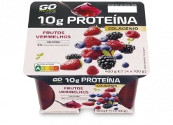 Gelatina Proteica de Frutos Vermelhos Pack 4