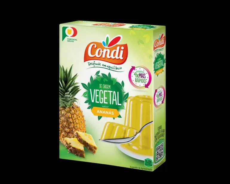 Gelatina Vegetal em Pó de Ananás