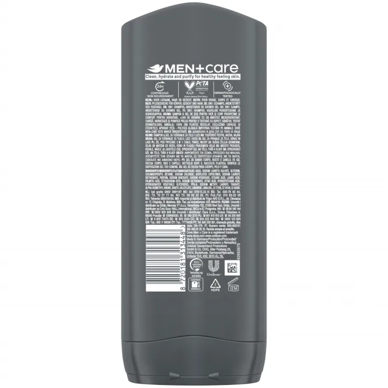 Gel de Banho Clean Comfort