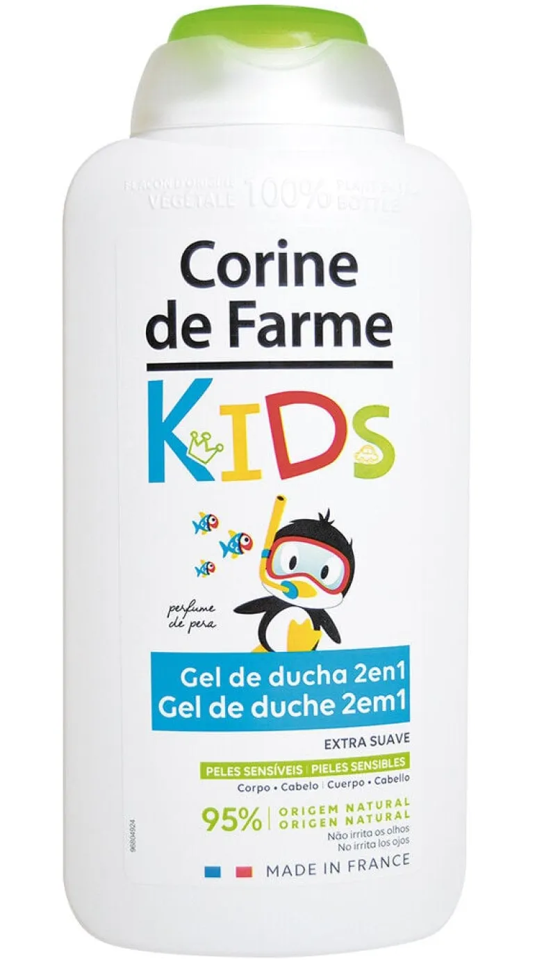 Gel de Banho 2 em 1 Kids Fragrância de Pera
